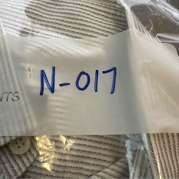 Gianni Versace Collection Size 38 Men's White/Gray/Black Designer Dress Shirt - Picture 11 of 11